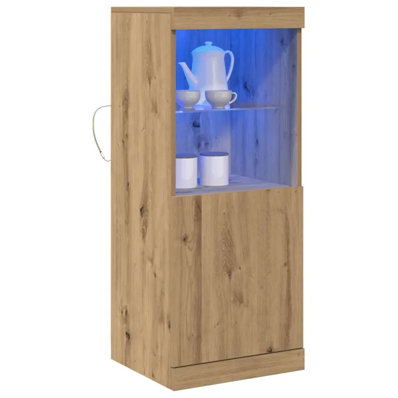 LED Bufetas Amatininkų ąžuolas 41 x 37 x 100 cm