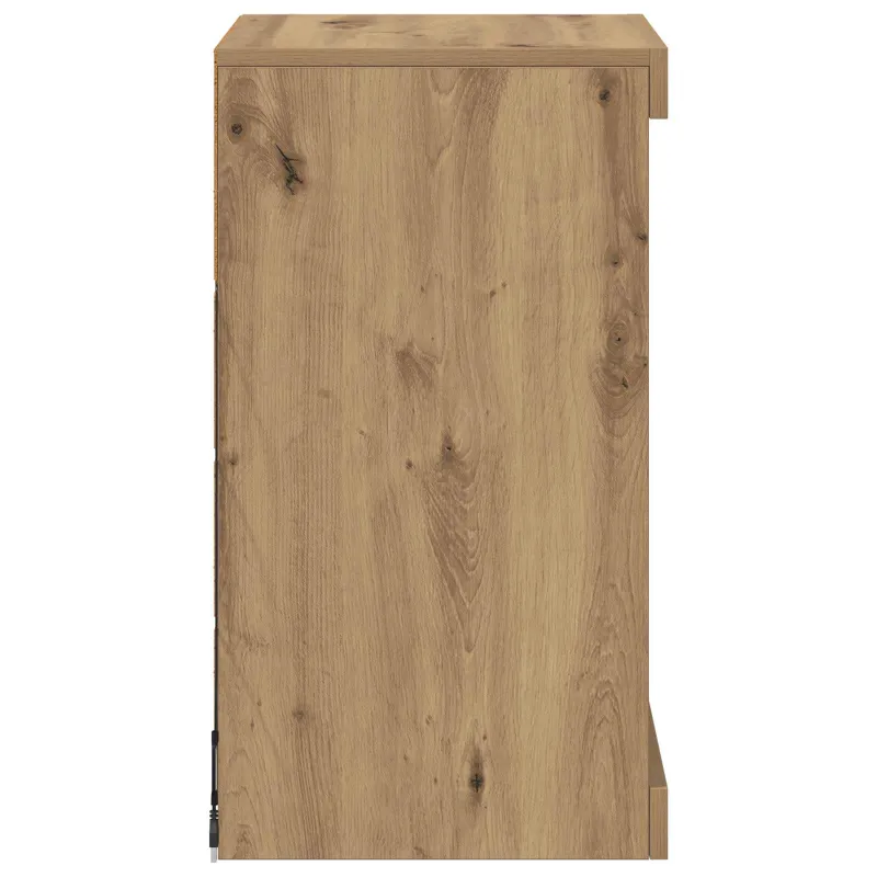 LED Bufetas Amatininkų ąžuolas 41 x 37 x 67 cm Apdirbta mediena