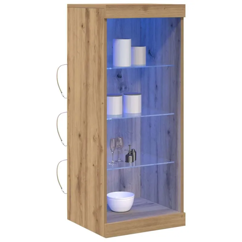 LED Bufetas Amatininkų ąžuolas 41 x 37 x 100 cm