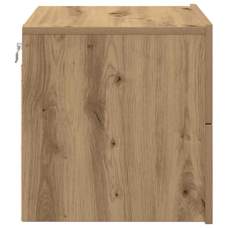 Šalia lovos spintelė 2 pcs Amatininkų ąžuolas 50 x 39 x 41 cm