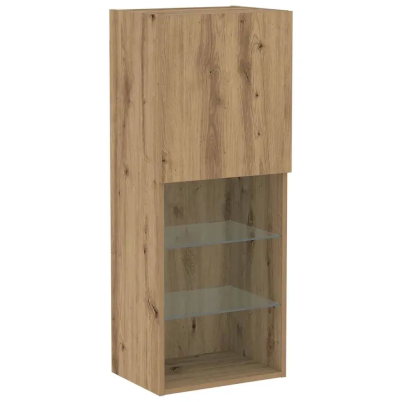 TV spintelių komplektas Amatininkų ąžuolas 40,5 x 30 x 102 cm