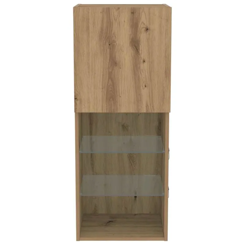 TV spintelių komplektas Amatininkų ąžuolas 40,5 x 30 x 102 cm