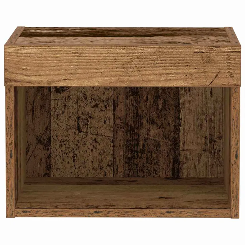 TV spintelių komplektas 2 pcs Senas medis 40 x 30 x 30 cm