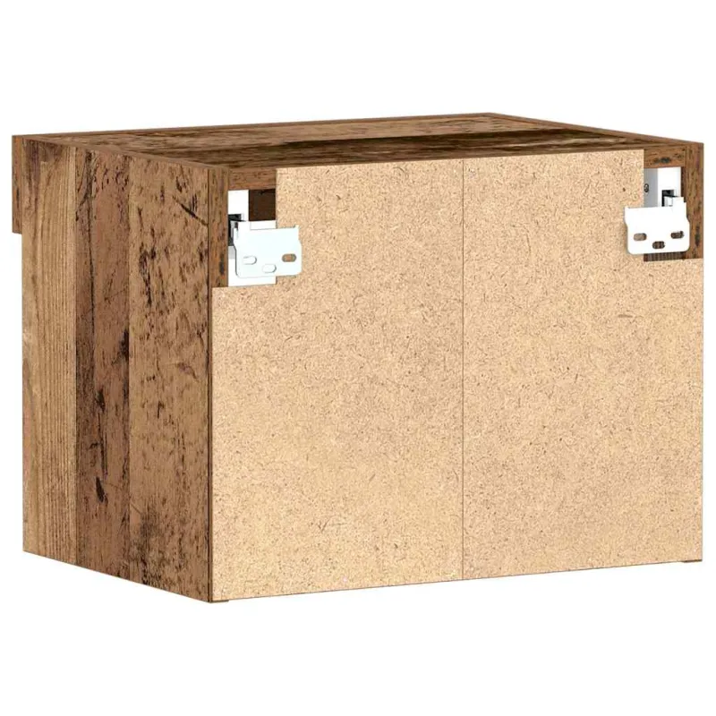 TV spintelių komplektas 2 pcs Senas medis 40 x 30 x 30 cm