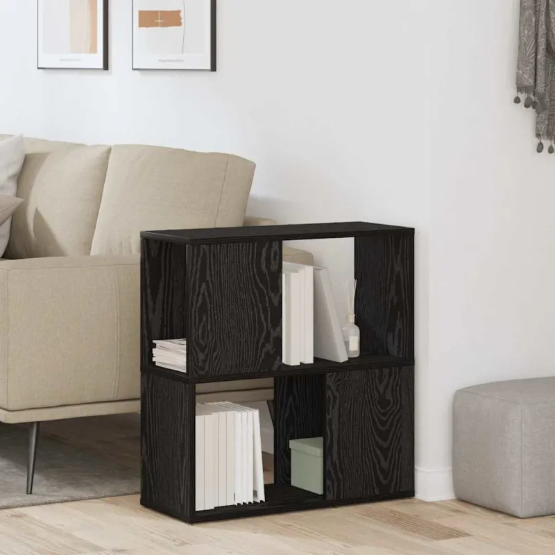 TV spintelių komplektas Juoda 60 x 24 x 63 cm Apdirbta mediena