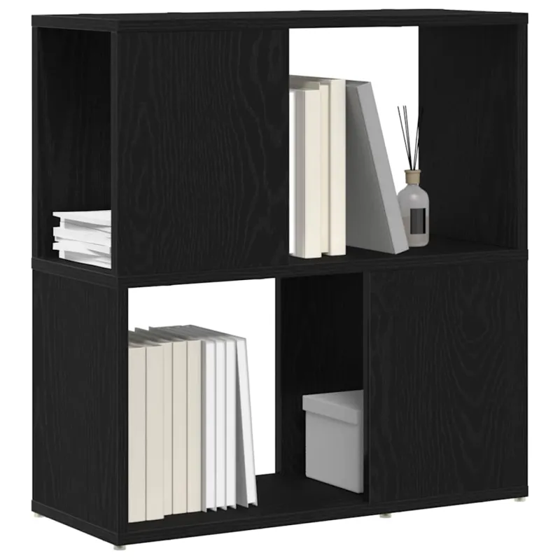 TV spintelių komplektas Juoda 60 x 24 x 63 cm Apdirbta mediena