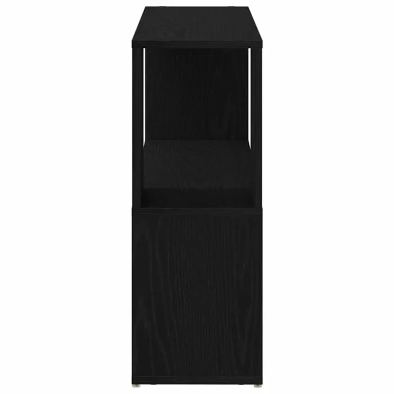 TV spintelių komplektas Juoda 100 x 24 x 63 cm Apdirbta mediena