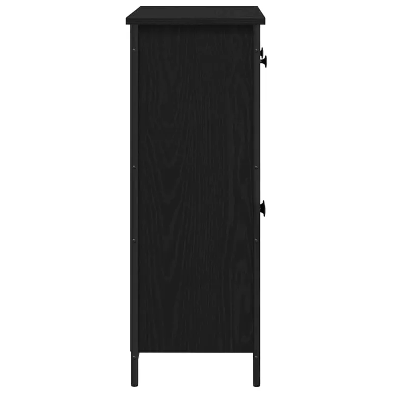 Kabalas Juodas ąžuolas 70 x 30 x 80 cm Apdirbta mediena