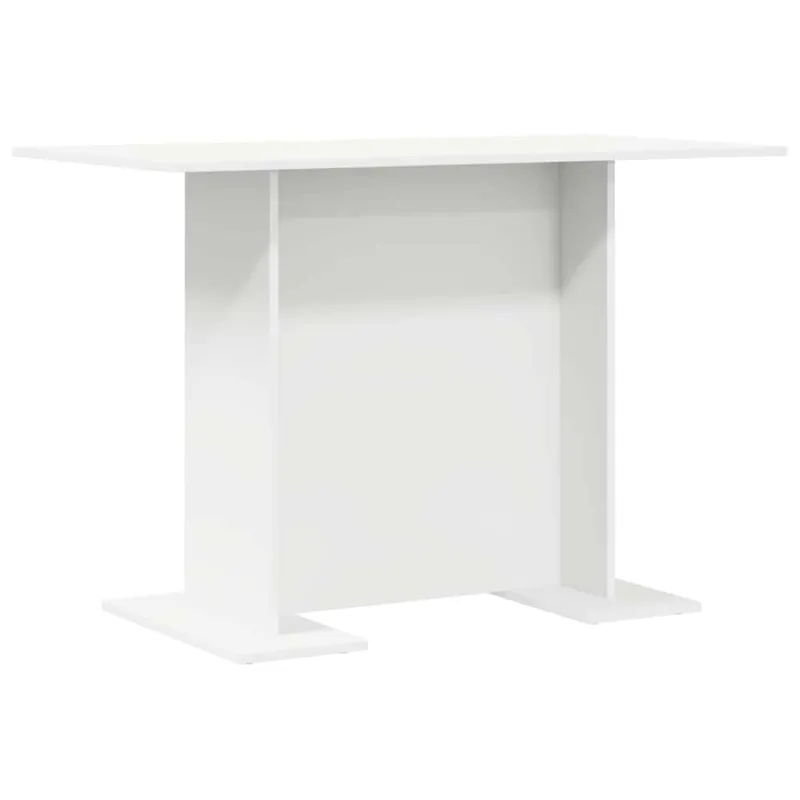 Valgomojo stalas Balta 110 x 60 x 75 cm Apdirbta mediena