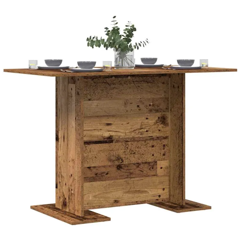 Valgomojo stalas Senas medis 110 x 60 x 75 cm Apdirbta mediena