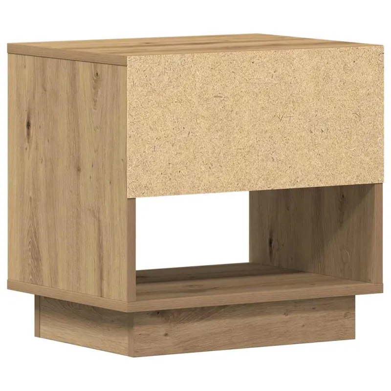 Naktinis staliukas 2 pcs Amatininkų ąžuolas 45 x 34 x 44 cm