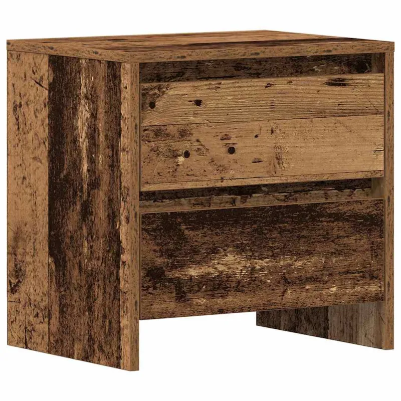 Šalia lovos spintelė 2 pcs Senas medis 45 x 34 x 44,5 cm