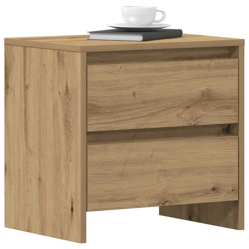 Šalia lovos spintelė 2 pcs Amatininkų ąžuolas 45 x 34 x 44,5 cm