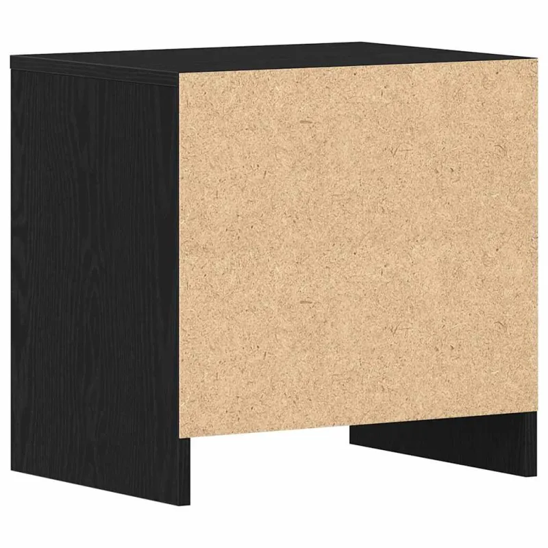 Šalia lovos spintelė 2 pcs Juodas ąžuolas 45 x 34 x 44,5 cm