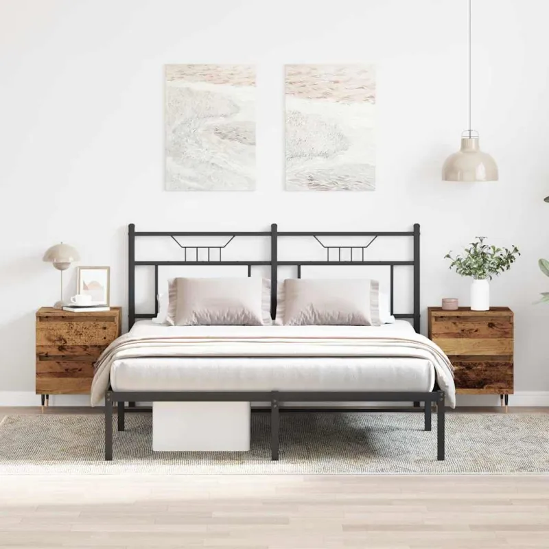 Šalia lovos spintelė 2 pcs Senas medis 40 x 35 x 50 cm