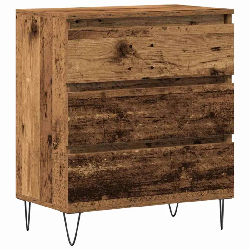 Kabalas su stalčių Senas medis 60 x 35 x 70 cm Apdirbta mediena