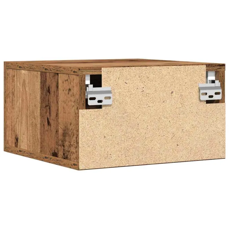 Šalia lovos spintelė 2 pcs Senas medis 35 x 35 x 20 cm