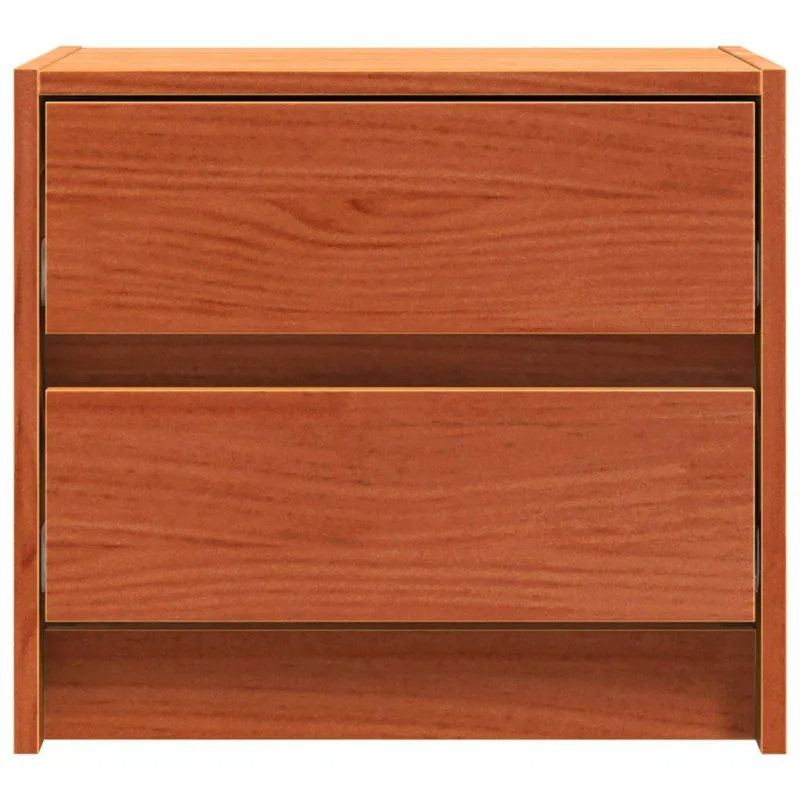 Naktiniai staliukai su stalčių Vaško ruda 40 x 30.5 x 35.5 cm