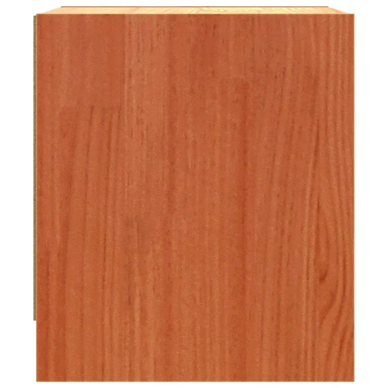 Naktiniai staliukai su stalčių Vaško ruda 40 x 30.5 x 35.5 cm