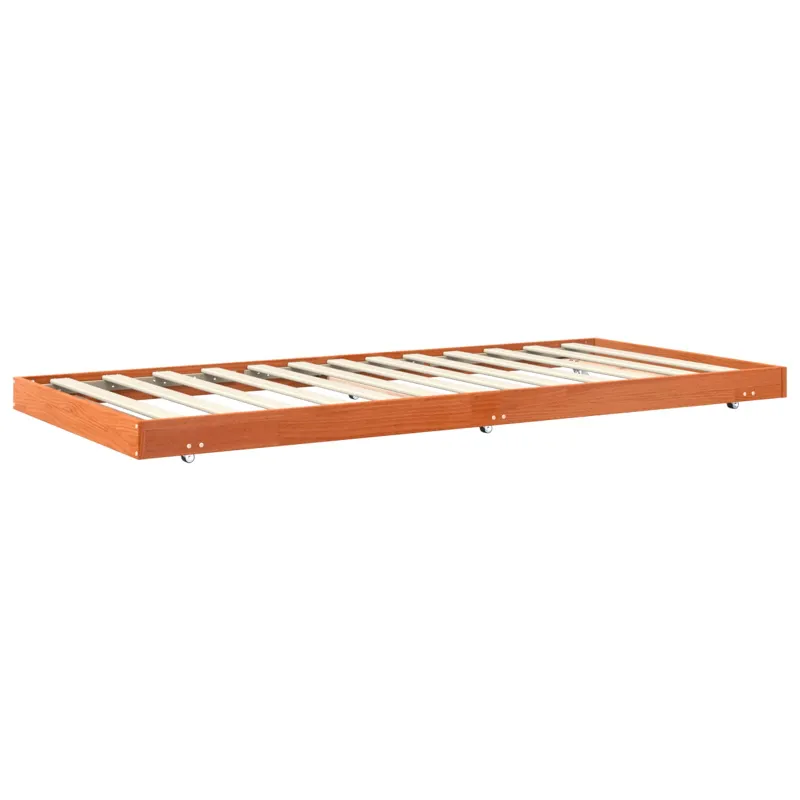 Lovos rėmas Vaško ruda 90 x 200 cm Kietos pušies mediena