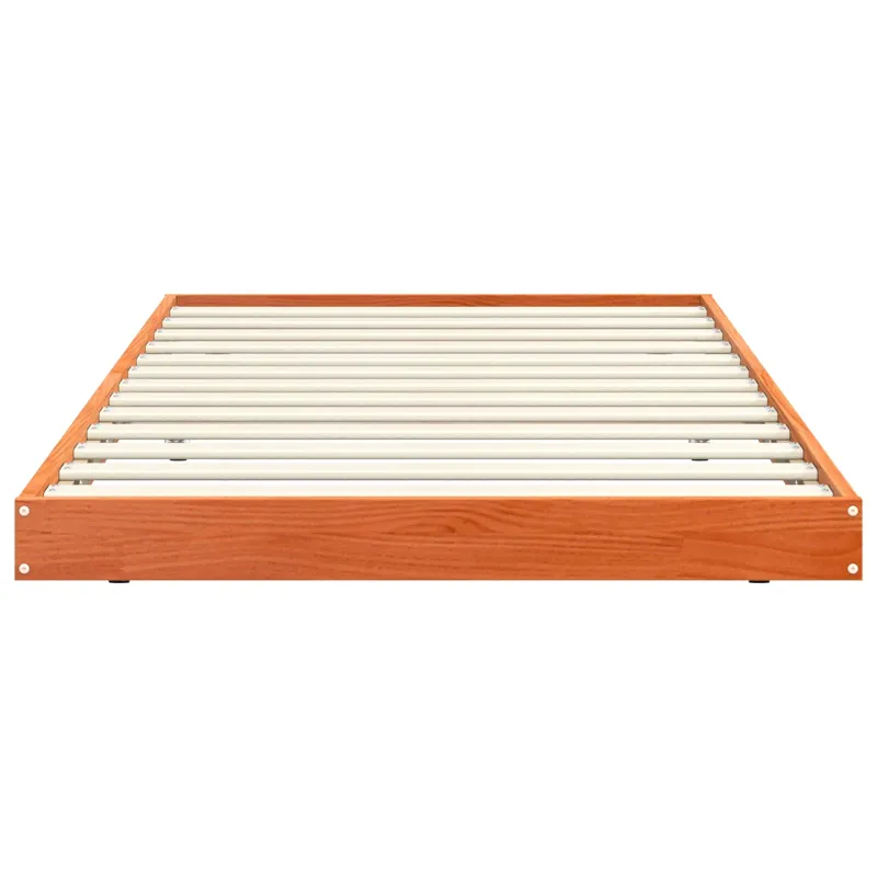 Lovos rėmas Vaško ruda 80 x 200 cm Kietos pušies mediena