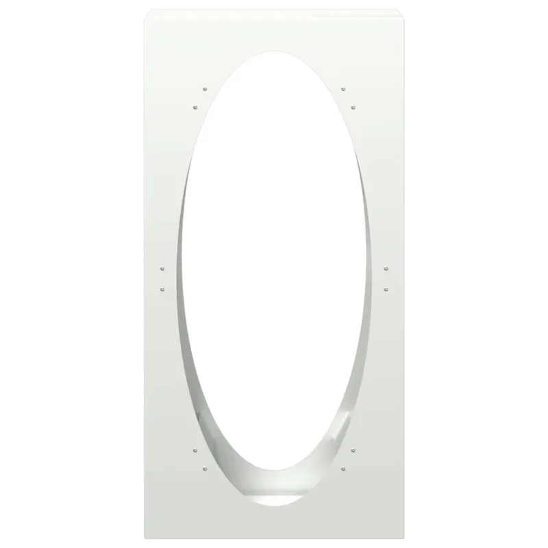 Stovas malkoms, balta, 50x23x100 cm, šaltai valcuotas plienas