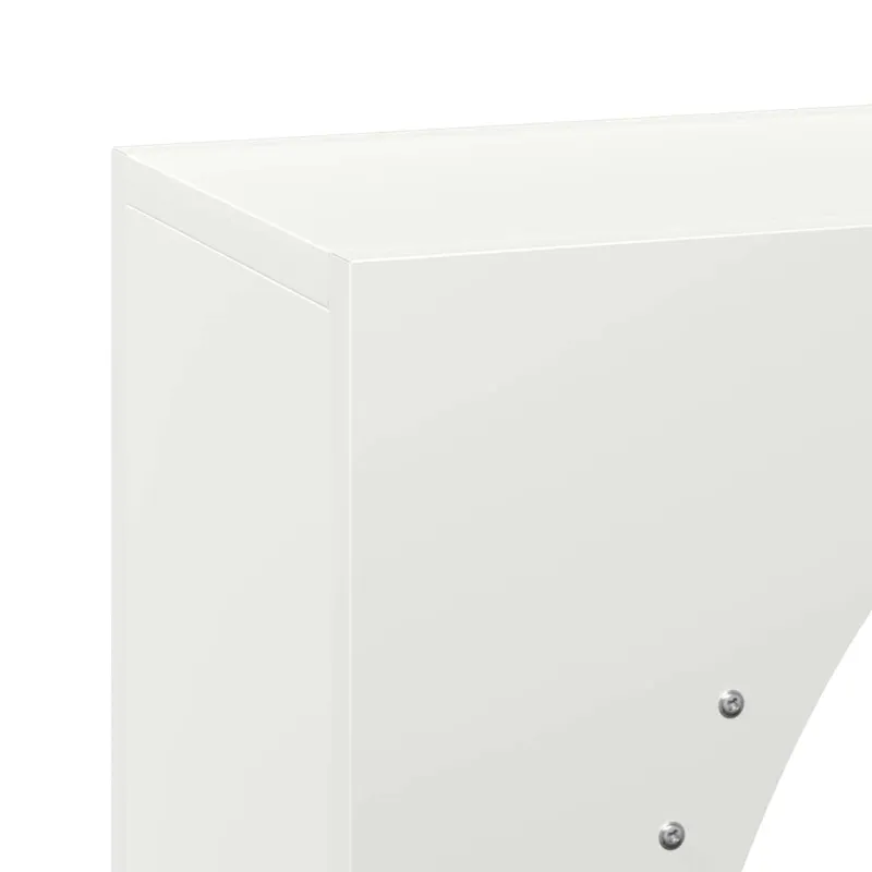 Stovas malkoms, balta, 50x23x100 cm, šaltai valcuotas plienas