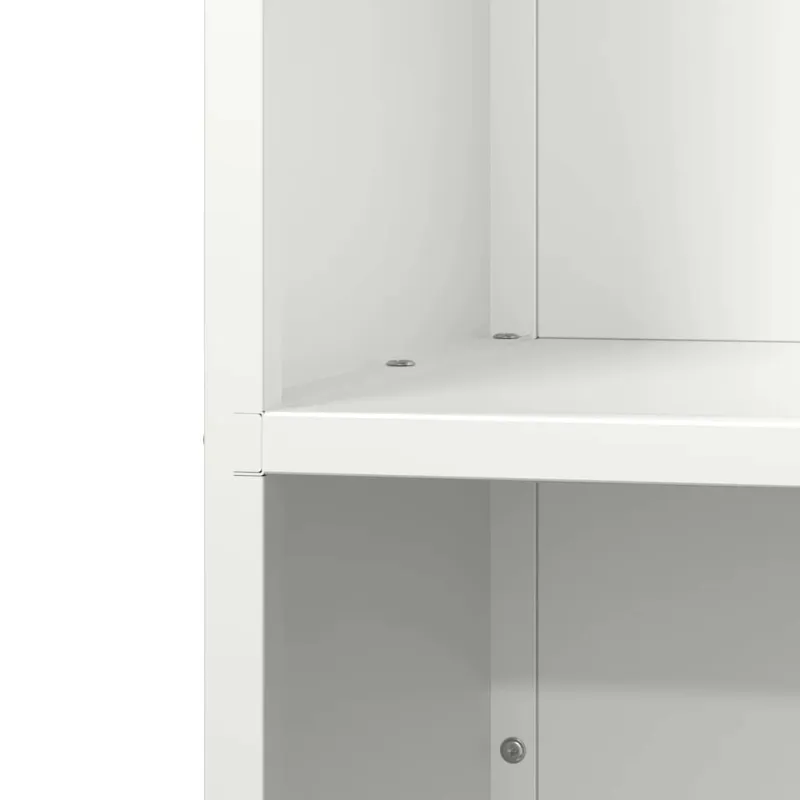 Stovas malkoms, balta, 40x30x80 cm, šaltai valcuotas plienas