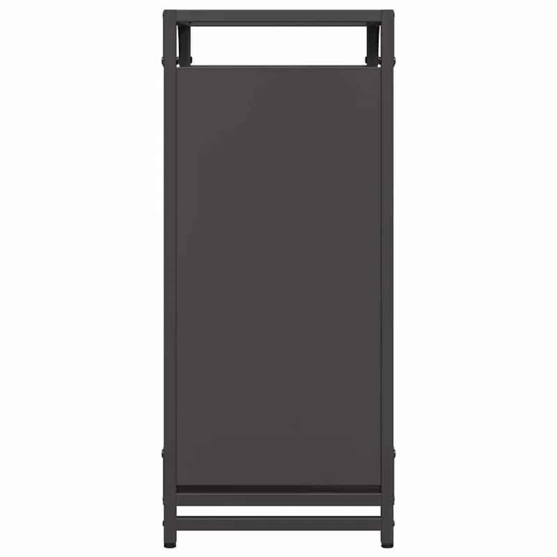 Stovas malkoms, juodos, 44x28x65 cm, šaltai valcuotas plienas
