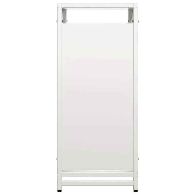 Stovas malkoms, balta, 44x28x65 cm, šaltai valcuotas plienas