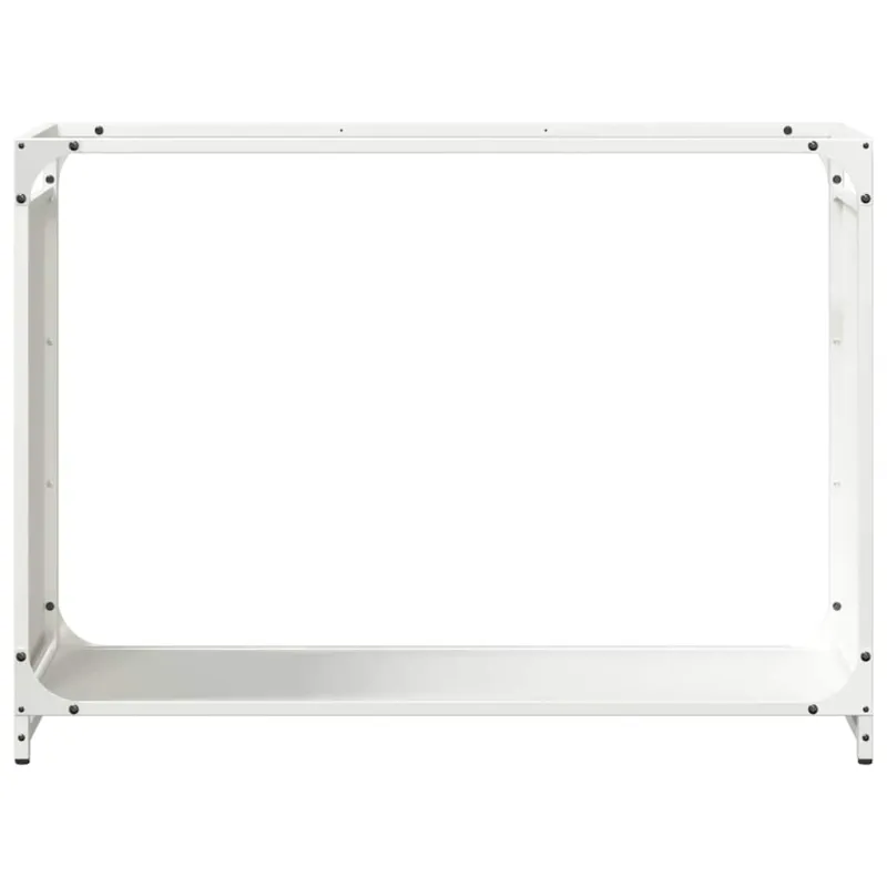 Stovas malkoms, balta, 90x28x65 cm, šaltai valcuotas plienas