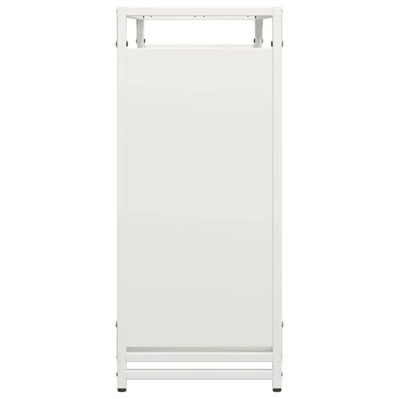 Stovas malkoms, balta, 90x28x65 cm, šaltai valcuotas plienas
