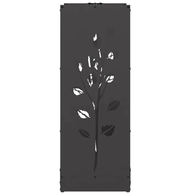Stovas malkoms, juodos, 40x30x80 cm, šaltai valcuotas plienas
