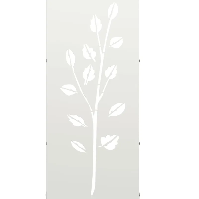 Stovas malkoms, balta, 40x30x80 cm, šaltai valcuotas plienas
