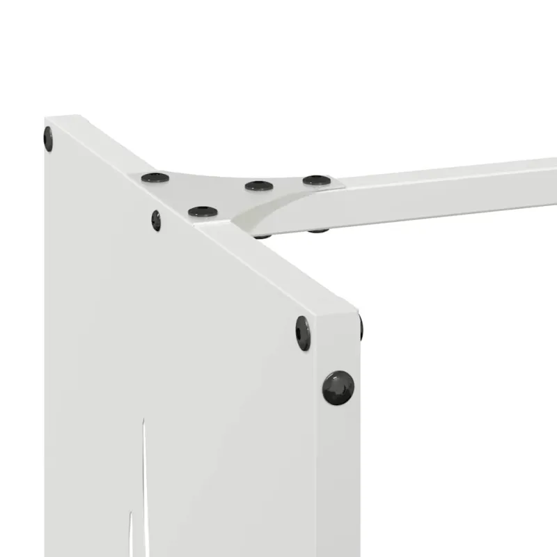 Stovas malkoms, balta, 40x30x80 cm, šaltai valcuotas plienas