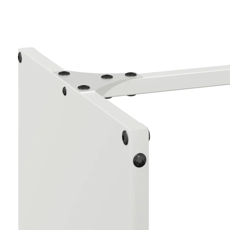Stovas malkoms, balta, 40x30x80 cm, šaltai valcuotas plienas