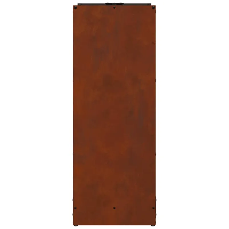 malkinė lentyna 40x30x80 cm oro sąlygoms atsparus plienas