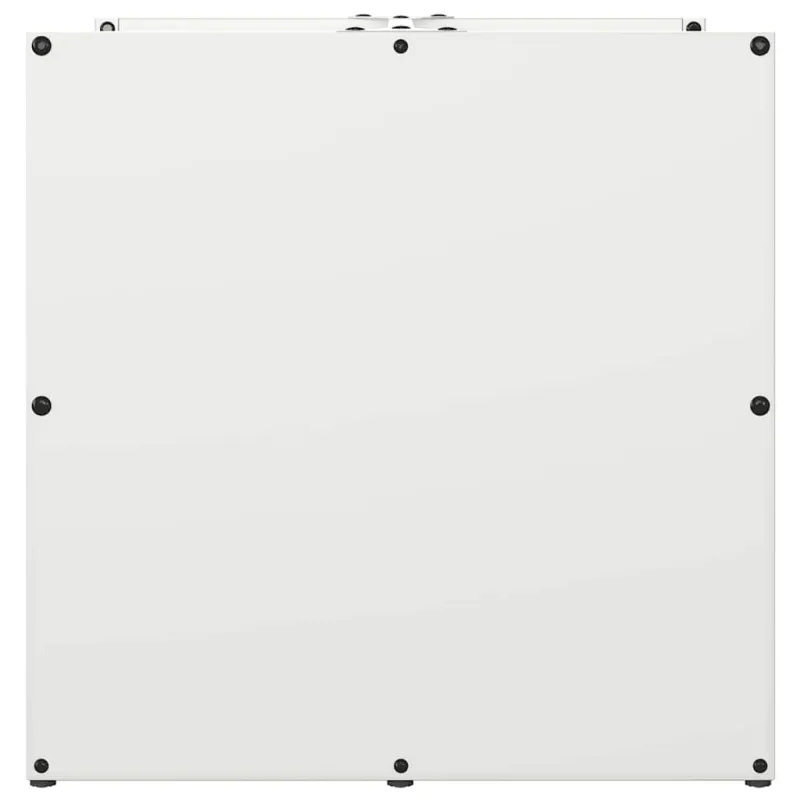 Stovas malkoms, balta, 40x40x40 cm, šaltai valcuotas plienas