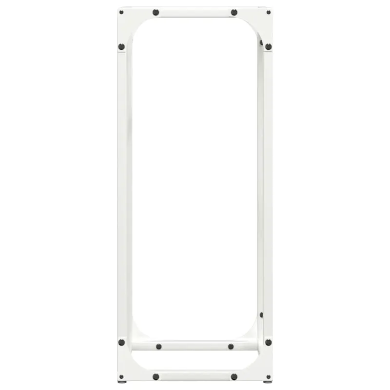 Malkų stovas Baltas 25x25x60 cm Šaltai valcuotas plienas