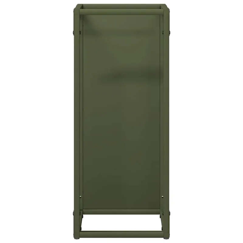 Malkų lentyna Olive Green 25x25x60 cm Šaltai valcuotas plienas