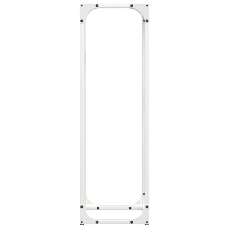 Malkų stovas Baltas 25x25x80 cm Šaltai valcuotas plienas