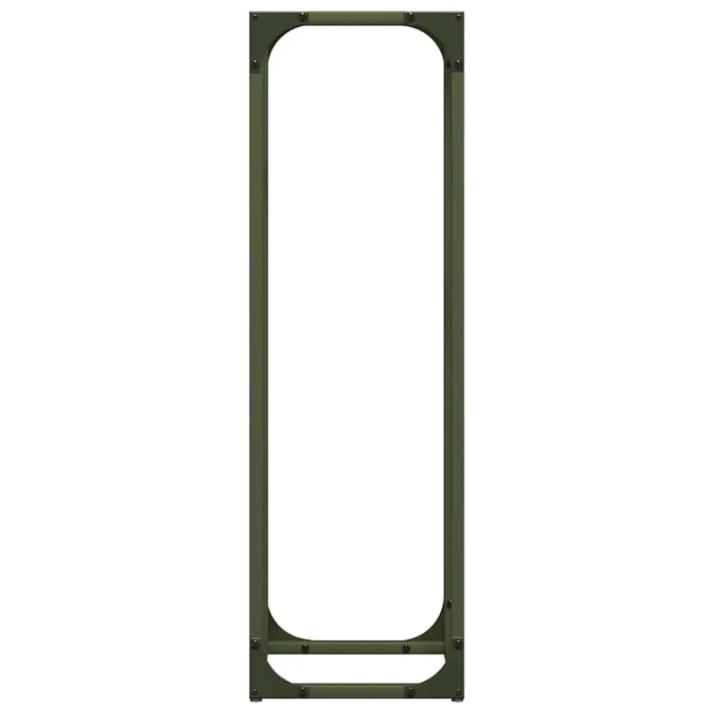 Malkų lentyna Olive Green 25x25x80 cm Šaltai valcuotas plienas
