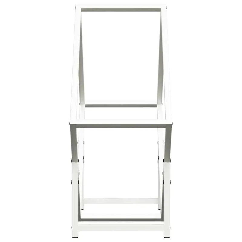 Malkų stovas Baltas 60x25x60 cm Šaltai valcuotas plienas