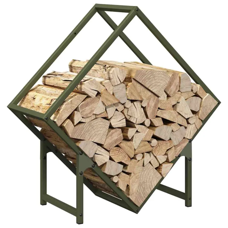 Malkų lentyna Olive Green 60x25x60 cm Šaltai valcuotas plienas