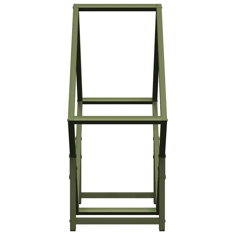 Malkų lentyna Olive Green 60x25x60 cm Šaltai valcuotas plienas