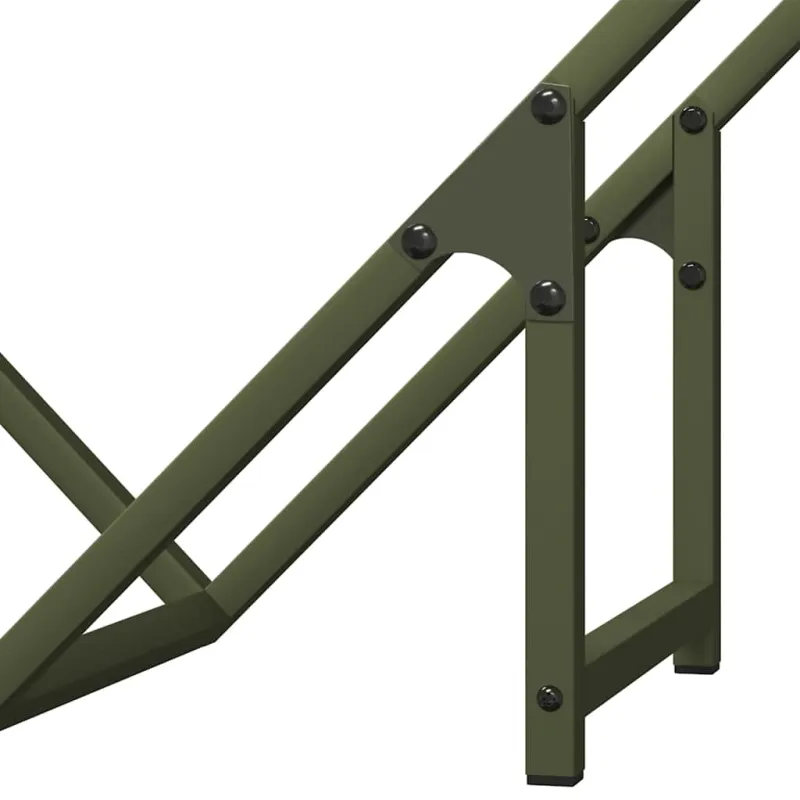 Malkų lentyna Olive Green 60x25x60 cm Šaltai valcuotas plienas
