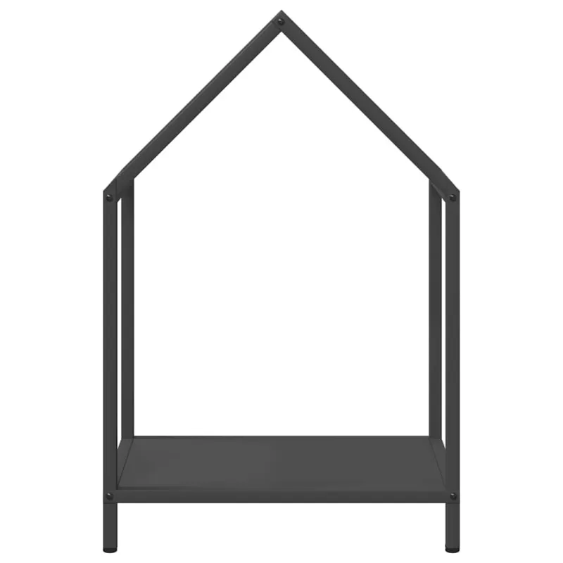 Malkų lentyna, juoda, 40x25x60 cm, šaltai valcuotas plienas