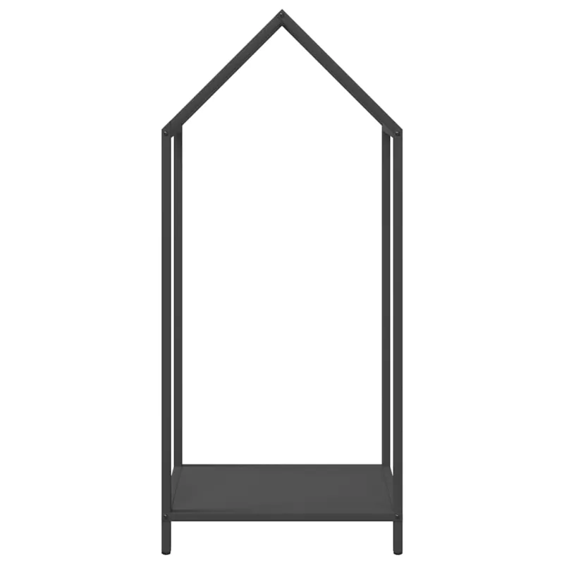 Malkų lentyna, juoda, 40x25x90 cm, šaltai valcuotas plienas