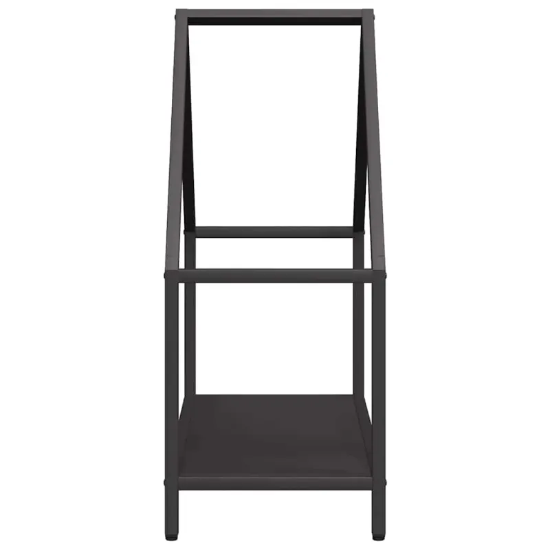 Malkų lentyna Juoda 60x25x60 cm Šaltai valcuotas plienas