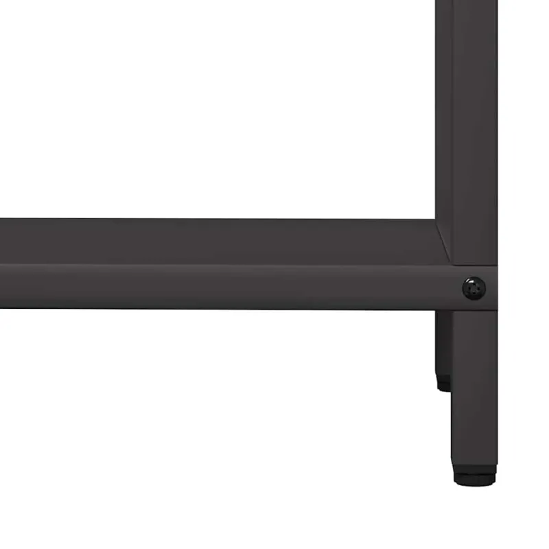Malkų lentyna Juoda 60x25x60 cm Šaltai valcuotas plienas